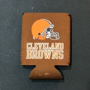 Cleveland Browns beer Coozie